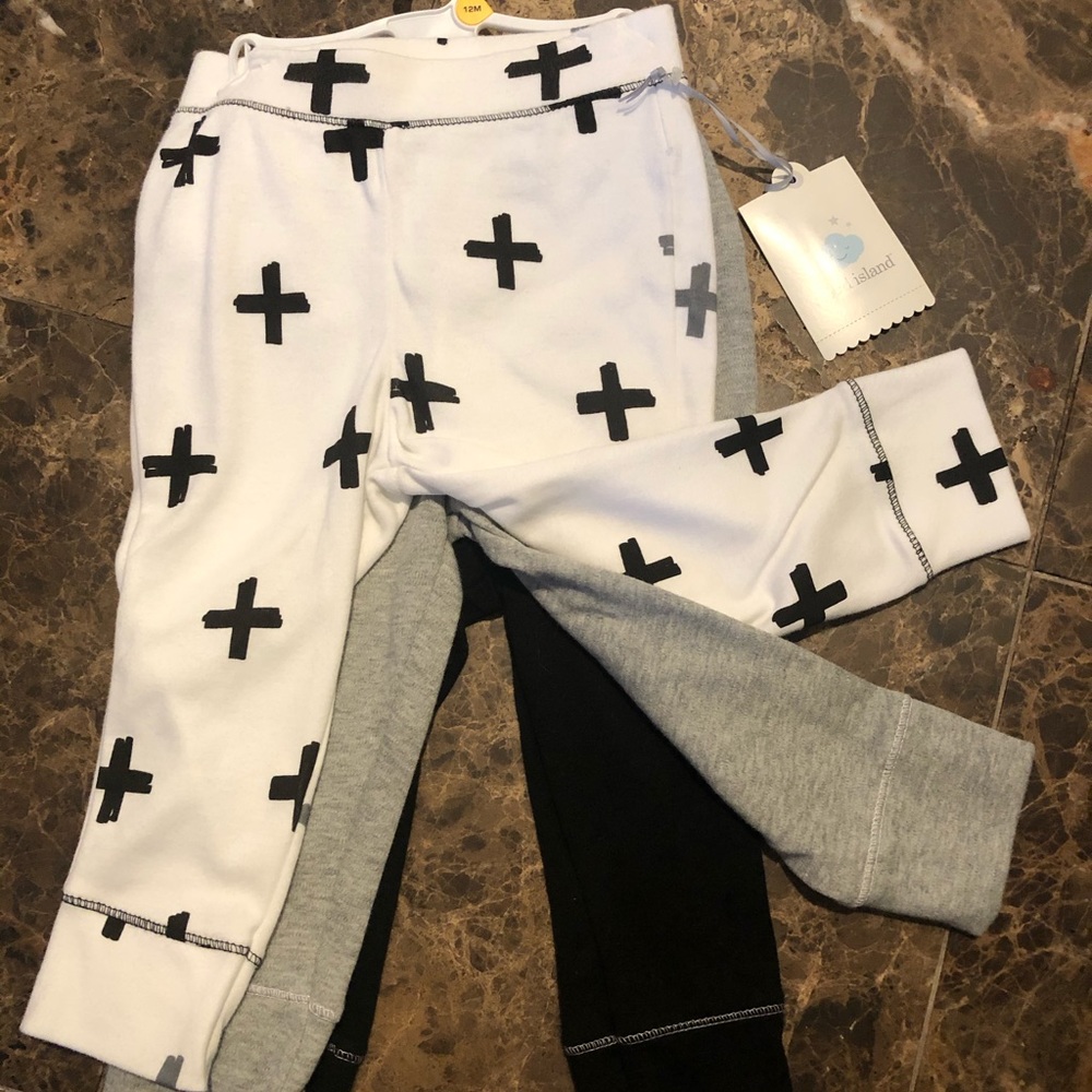 NWT set of 3 Cloud island pants